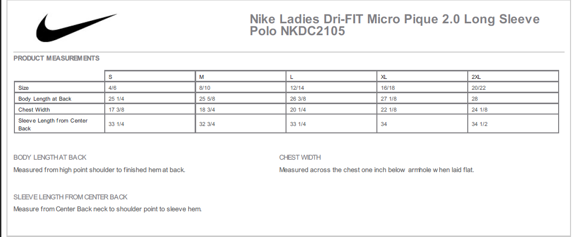 Women’s Nike Dri-Fit Long Sleeve Polo