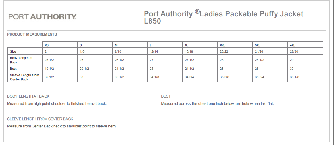 Women’s Packable Puffy Jacket