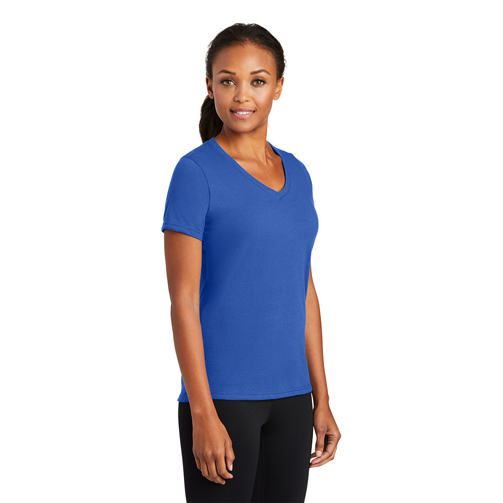 Women's Performance Blend V-Neck Tee