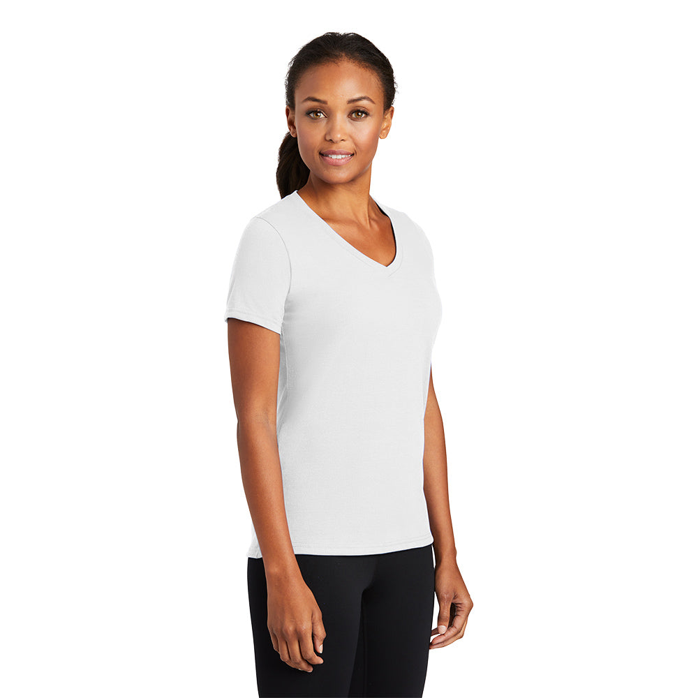 Women's Performance Blend V-Neck Tee