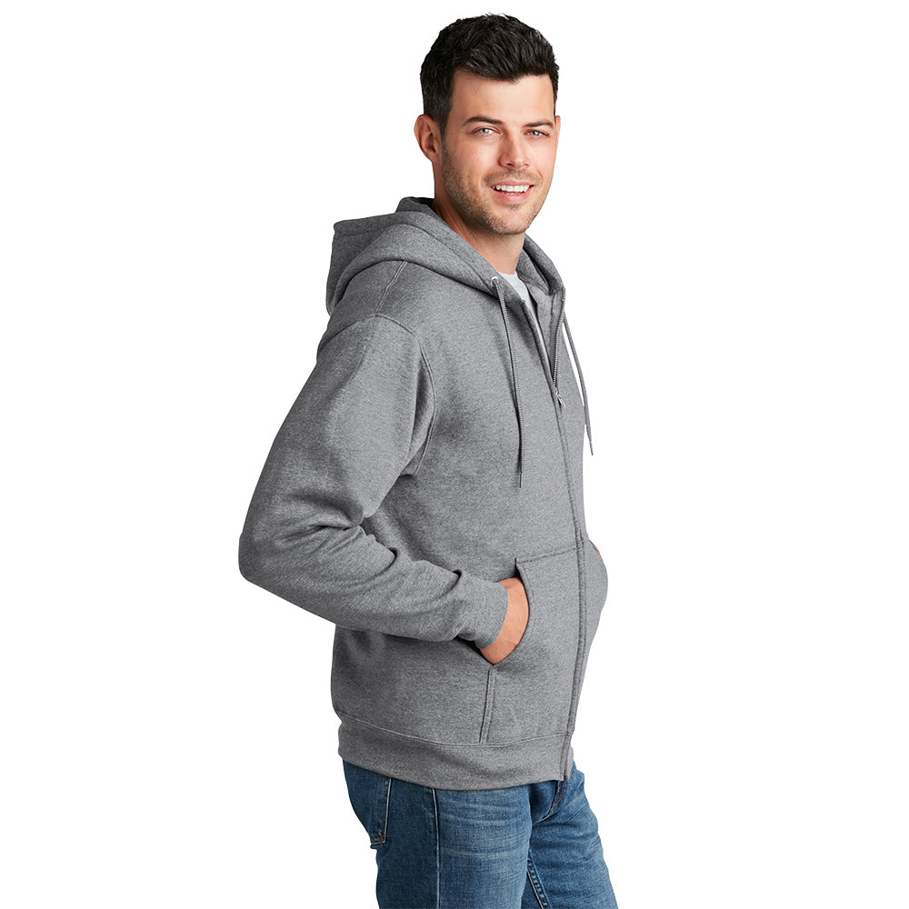 Men’s Full Zip Hooded Sweatshirt