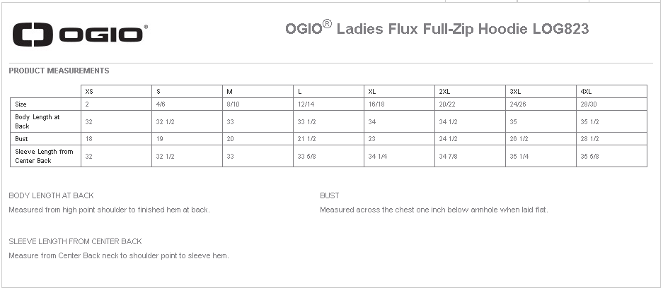 Women’s OGIO® Flux Full-Zip Hoodie