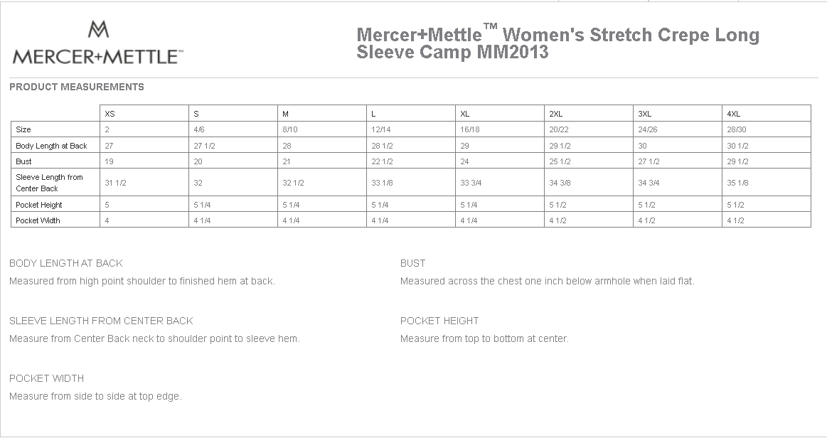 Women's Mercer Mettle Stretch Crepe Camp Blouse
