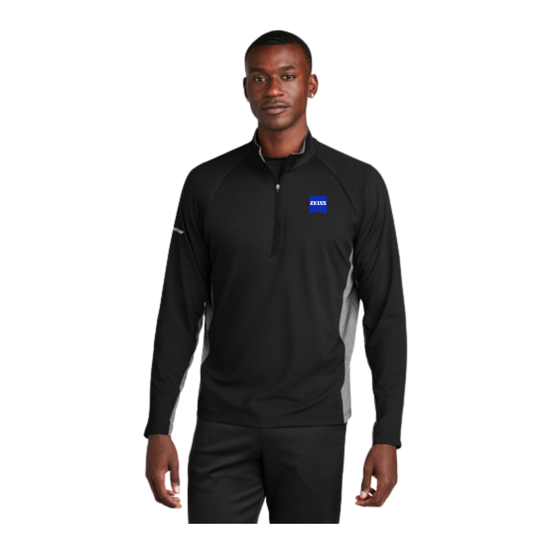 Men’s Sport-Wick Contrast ¼ Zip Pullover