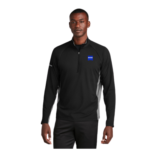 Men’s Sport-Wick Contrast ¼ Zip Pullover