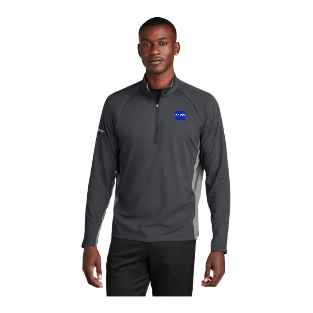 Men’s Sport-Wick Contrast ¼ Zip Pullover