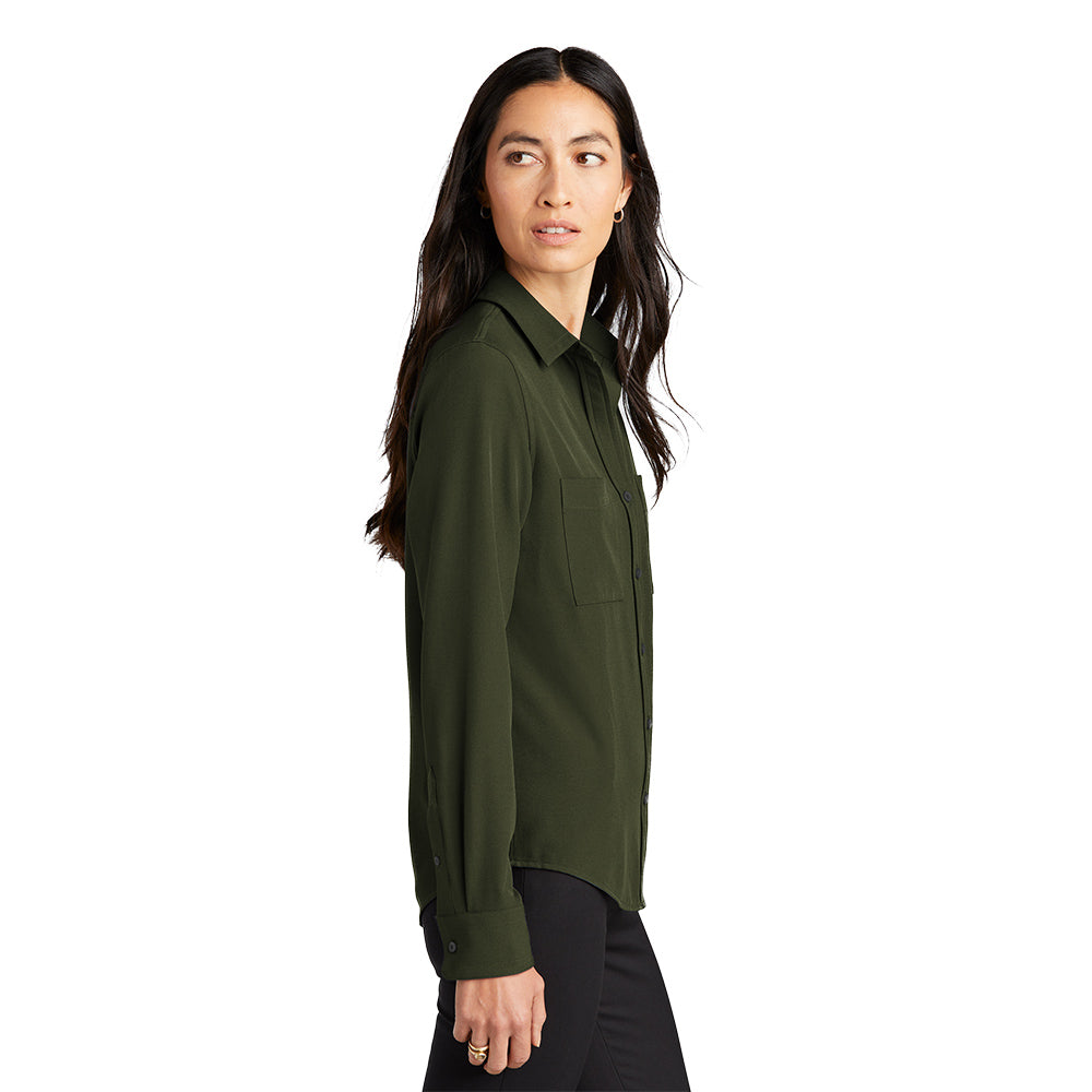 Women's Mercer Mettle Stretch Crepe Camp Blouse