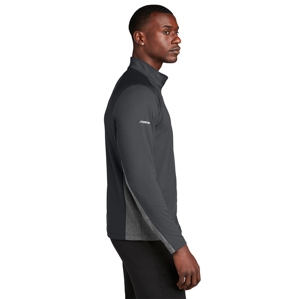 Men’s Sport-Wick Contrast ¼ Zip Pullover